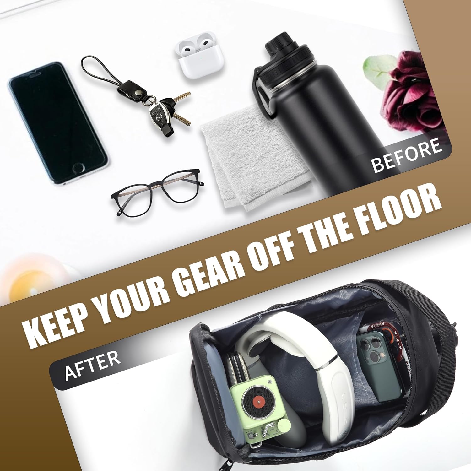GymGuard™ Magnetic Bottle Bag