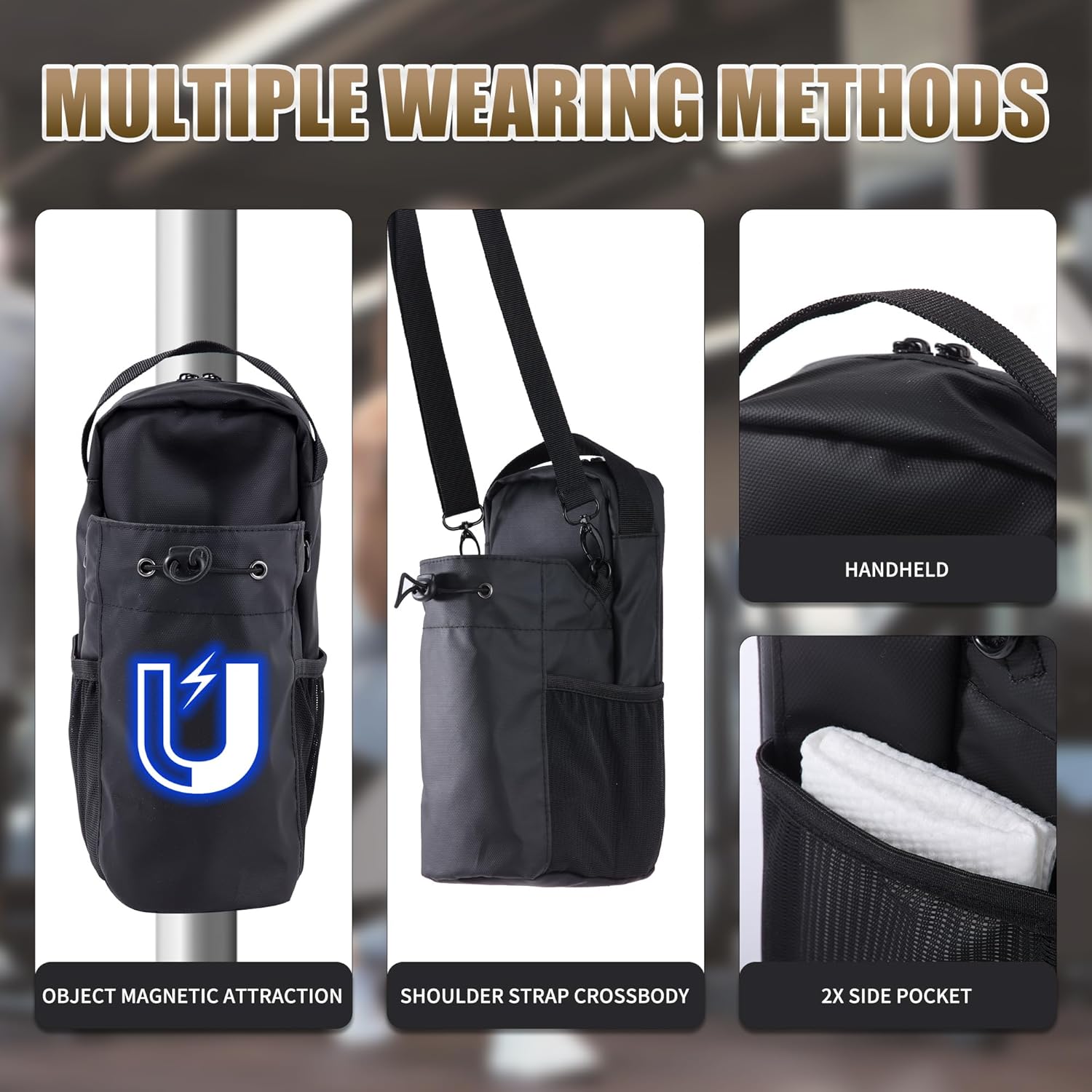 GymGuard™ Magnetic Bottle Bag