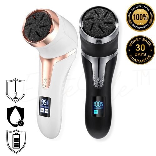 EliteSole™- Rechargable Electric Callus Remover with Vacuum & LCD Display - EliteHaus