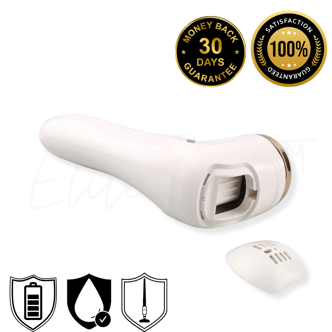 EliteSole™- Rechargable Electric Callus Remover with Vacuum & LCD Display - EliteHaus